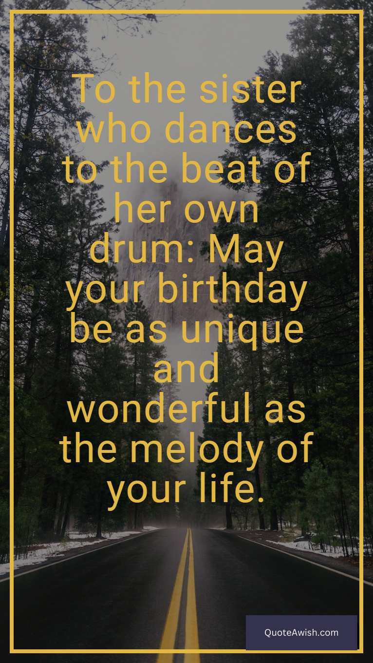 Heartfelt Birthday Quotes for Sister