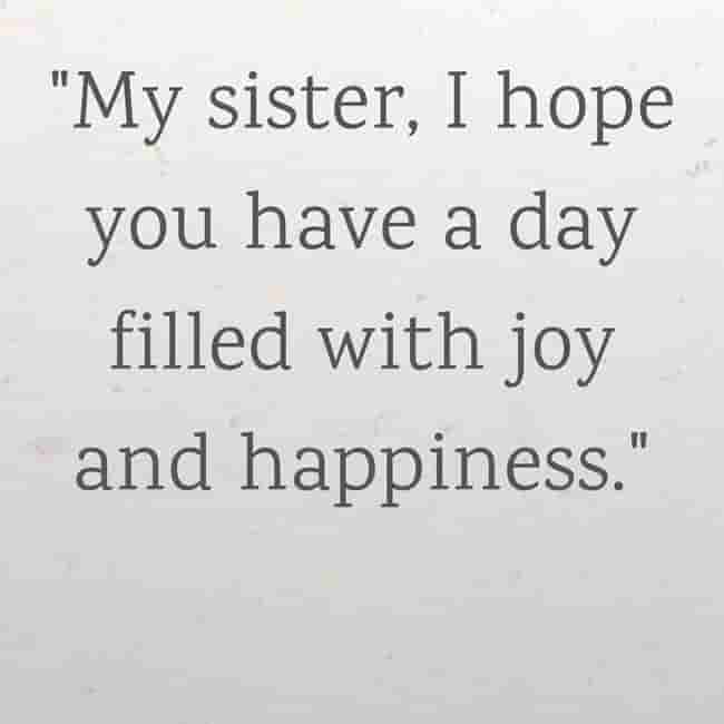 Meaningful Birthday Quotes for Sister