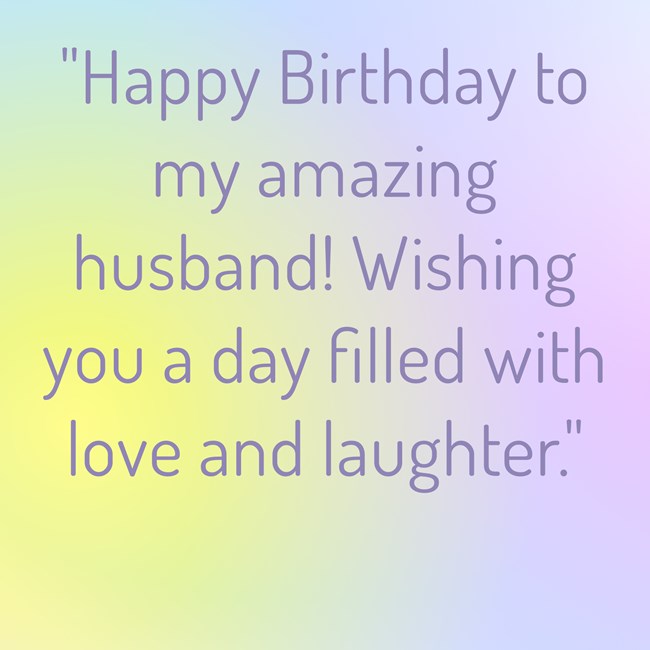 Personalizing a Birthday Card for Your Husband